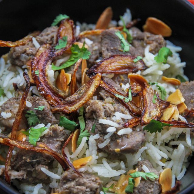 Kacchi biryani