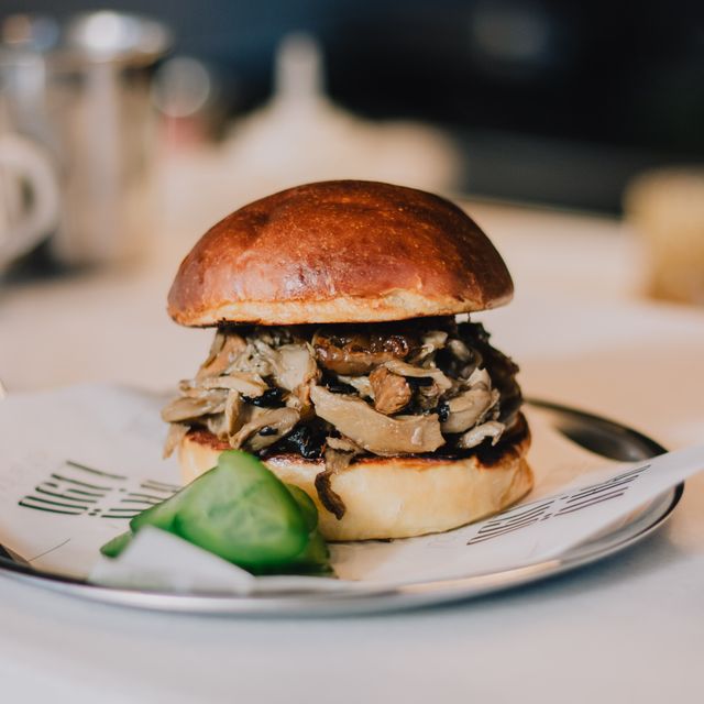 Mushroom burger