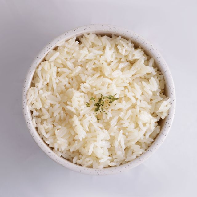 Plain rice